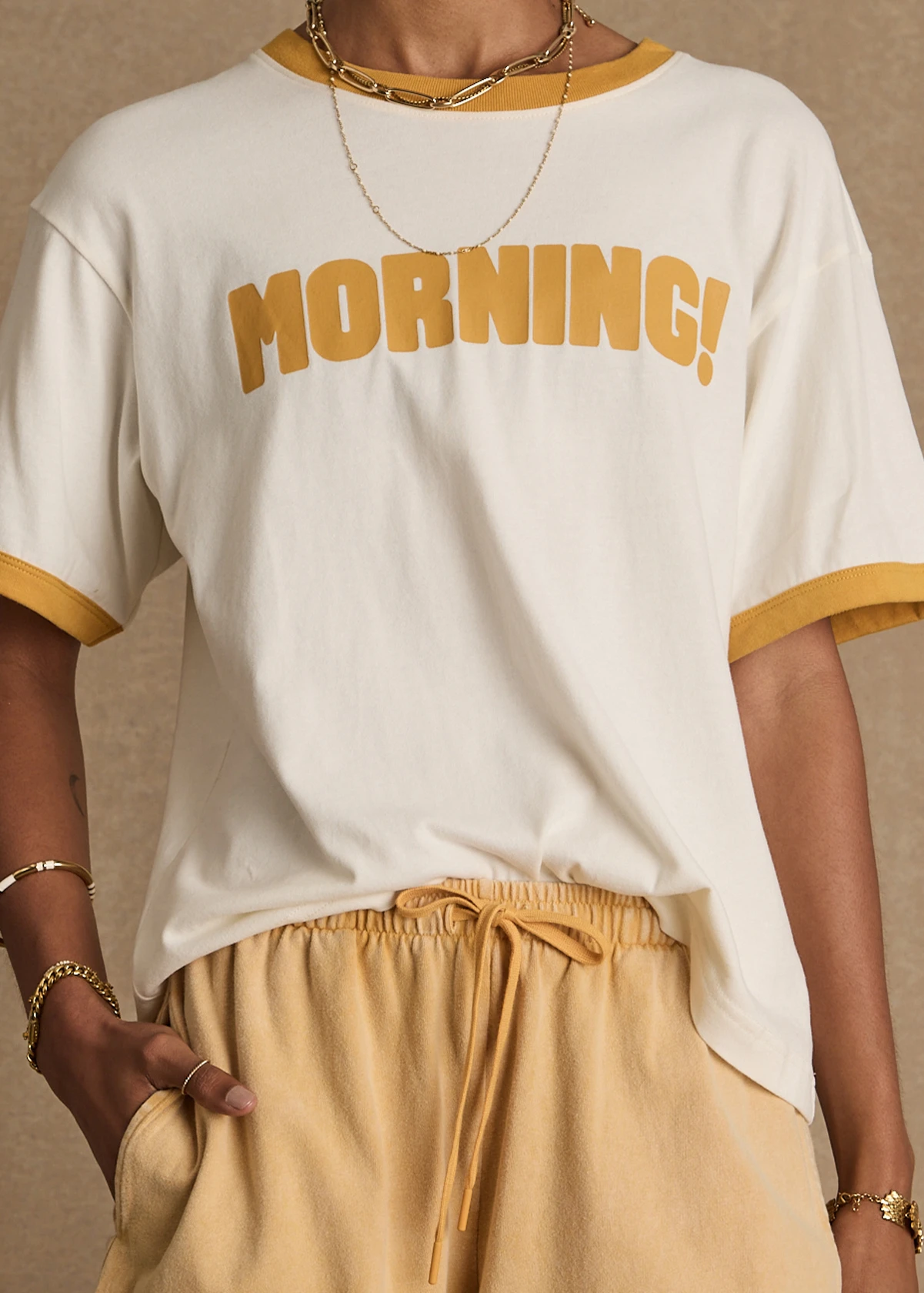 Morning Jacob Tee | Coconut - Image 2