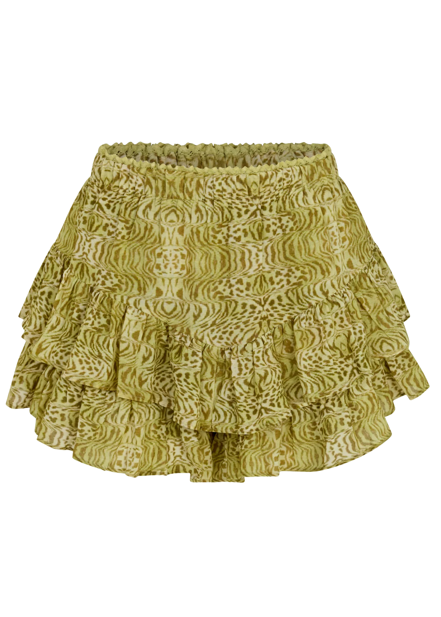 Viper Fae Frill Skort | Pistachio - Image 2
