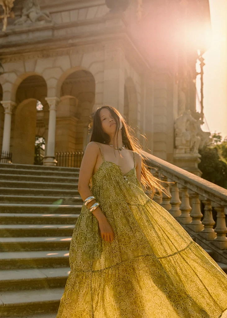 Viper Neroli Maxi Dress | Pistachio