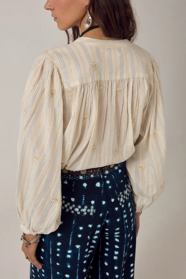 Caroline Blouse | Starry White - Image 3