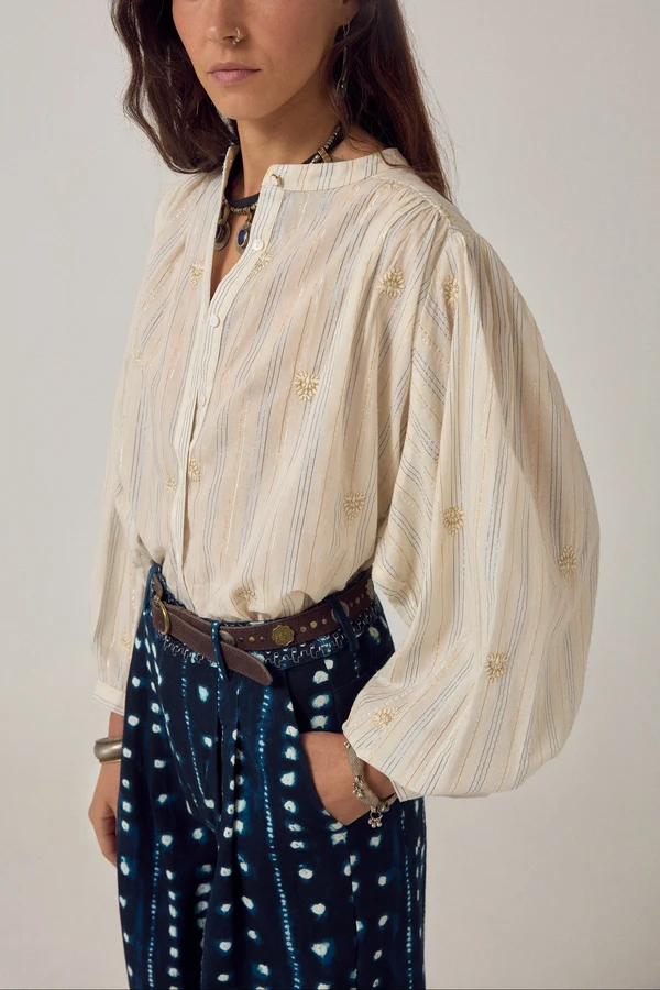 Caroline Blouse | Starry White - Image 5