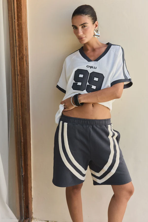 Barrel Short | Washed Black
