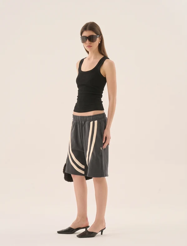 Barrel Short | Washed Black - Image 4