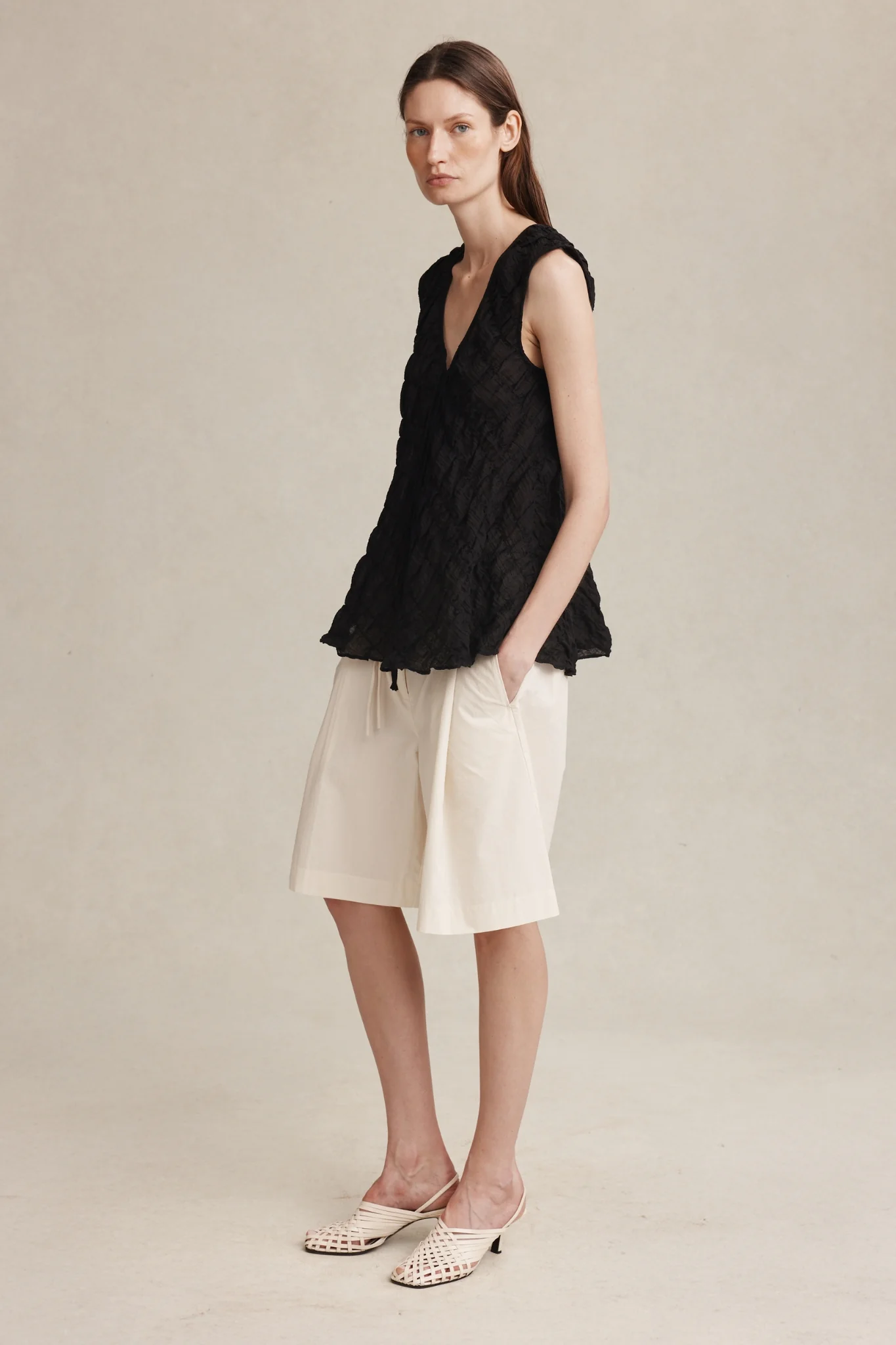 Blanche Top | Black - Image 3