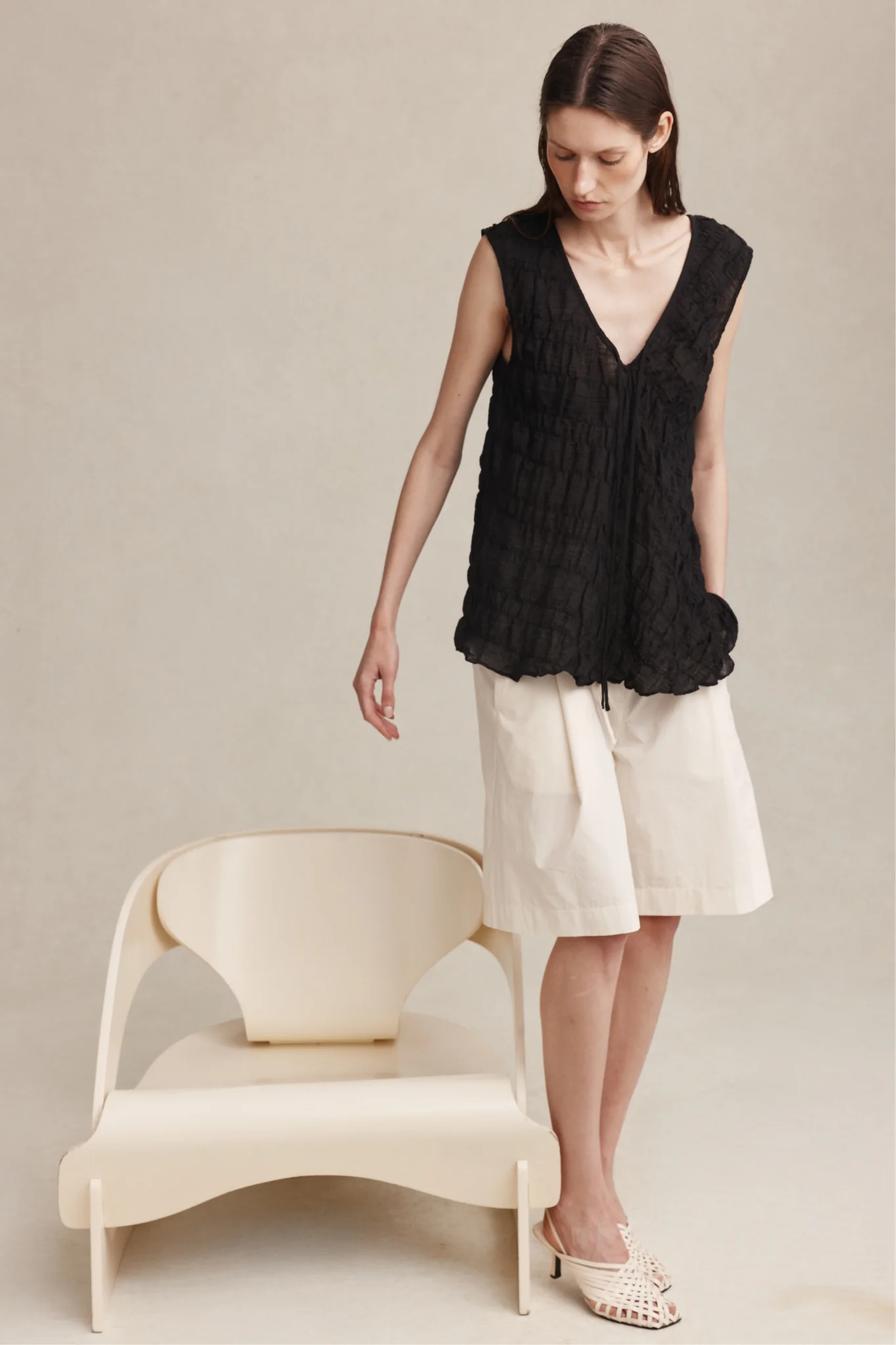 Blanche Top | Black - Image 5