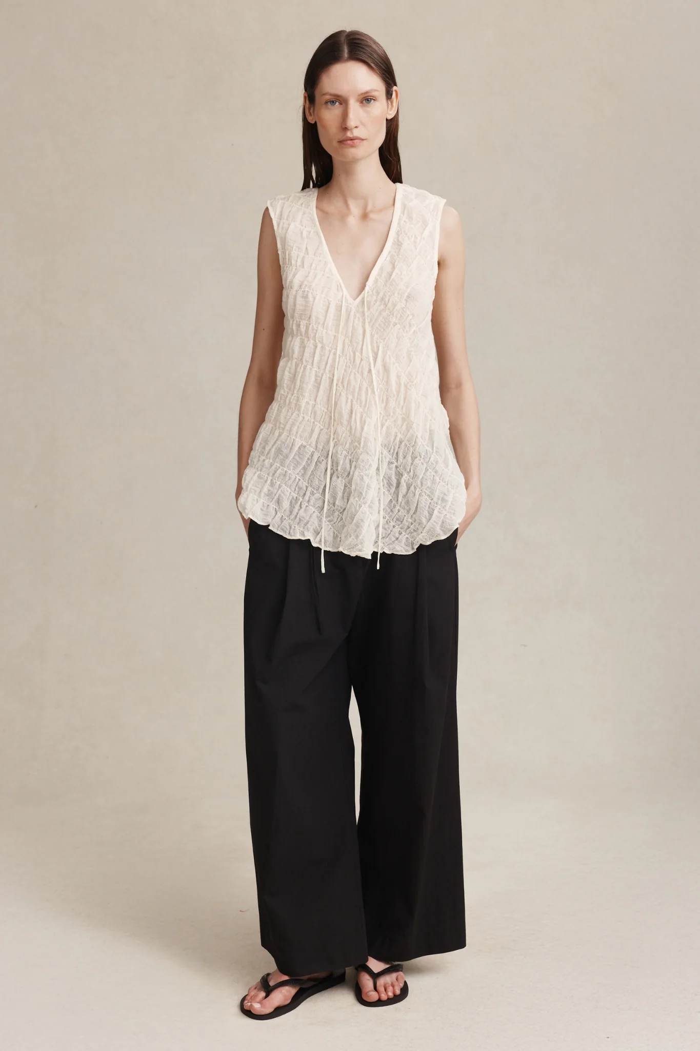 Blanche Top | Ivory