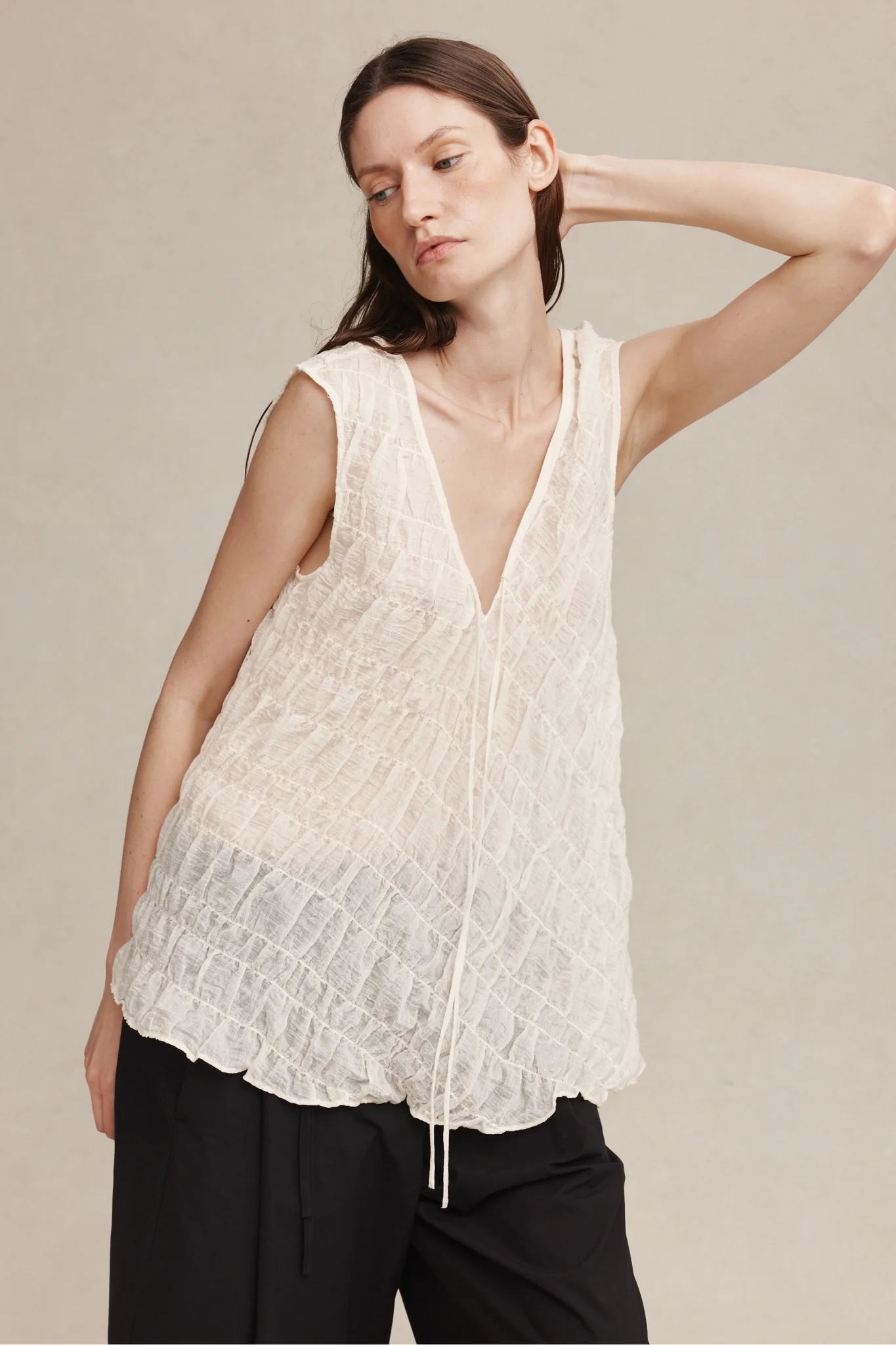 Blanche Top | Ivory - Image 2