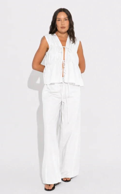Cencere Pant | White