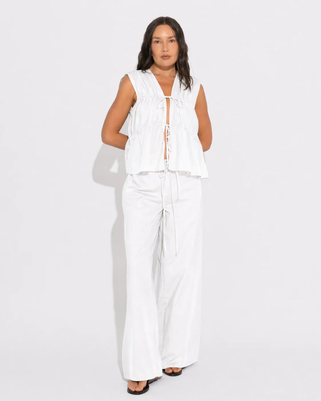 Cencere Pant | White