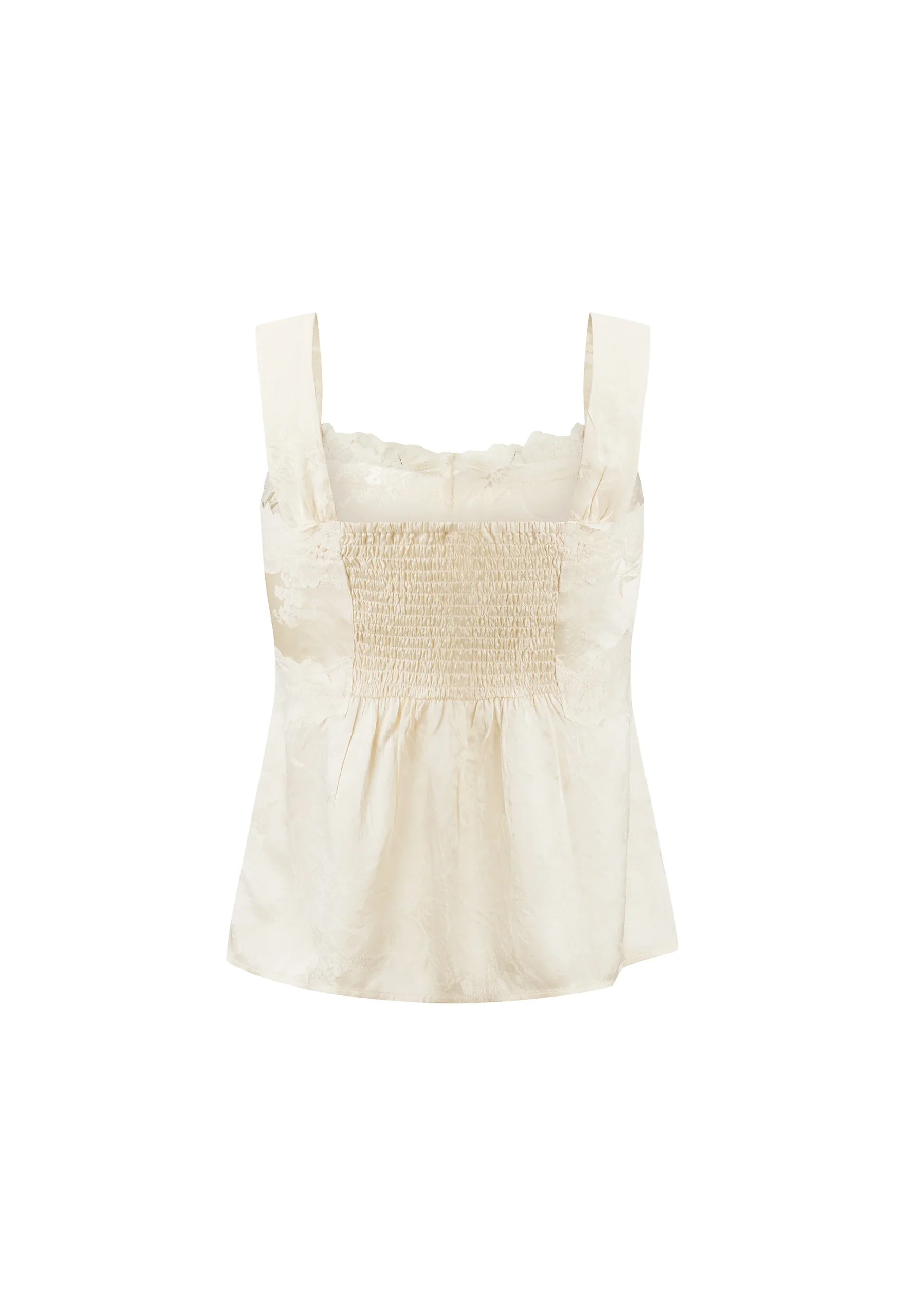 Dubois Lace Cami | Pearl - Image 5