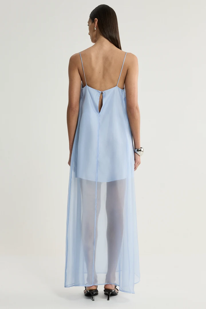 Jade Dress | Blue Floral - Image 4