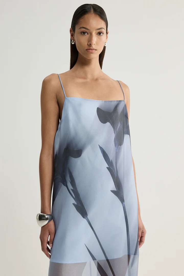 Jade Dress | Blue Floral - Image 5