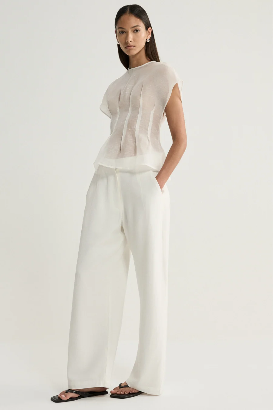 Monroe Top | White - Image 2