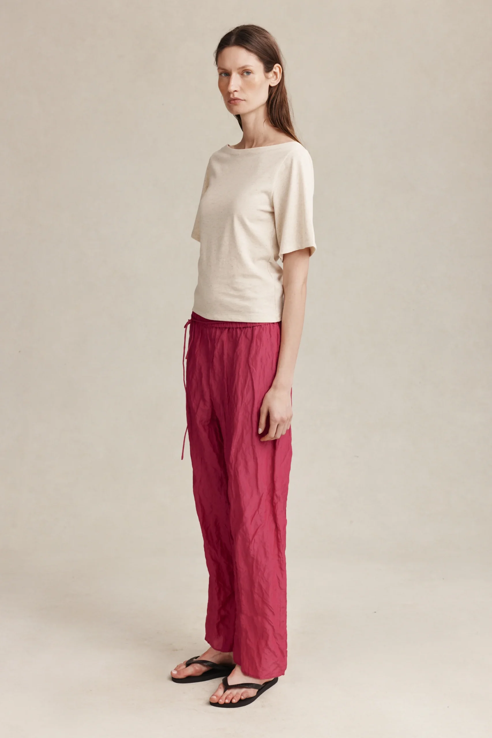 Thalia Tee | Oat - Image 3