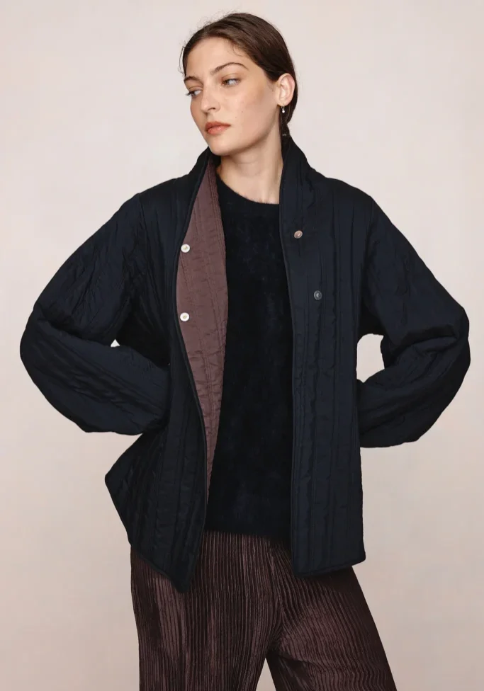 Agnes Jacket Black Tapenade 3