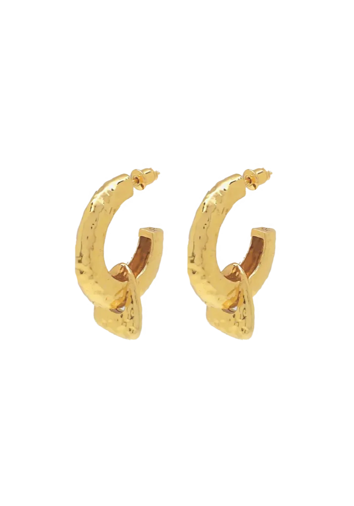 Artemis Earrings Gold 6