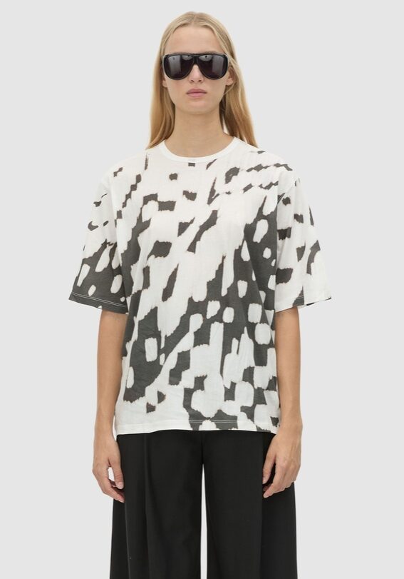 Asper Print Tee Soft White 1