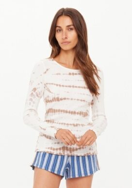 Ayla Chrissy Long Sleeve Top Tie Dye 2