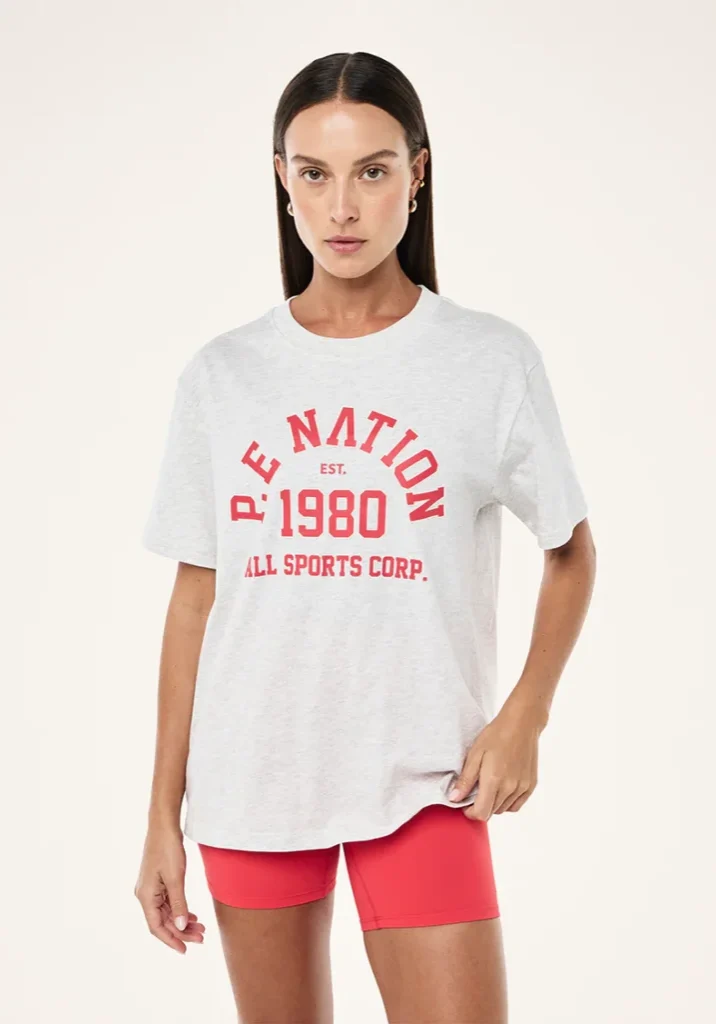 Backspin Tee Grey Marle 1