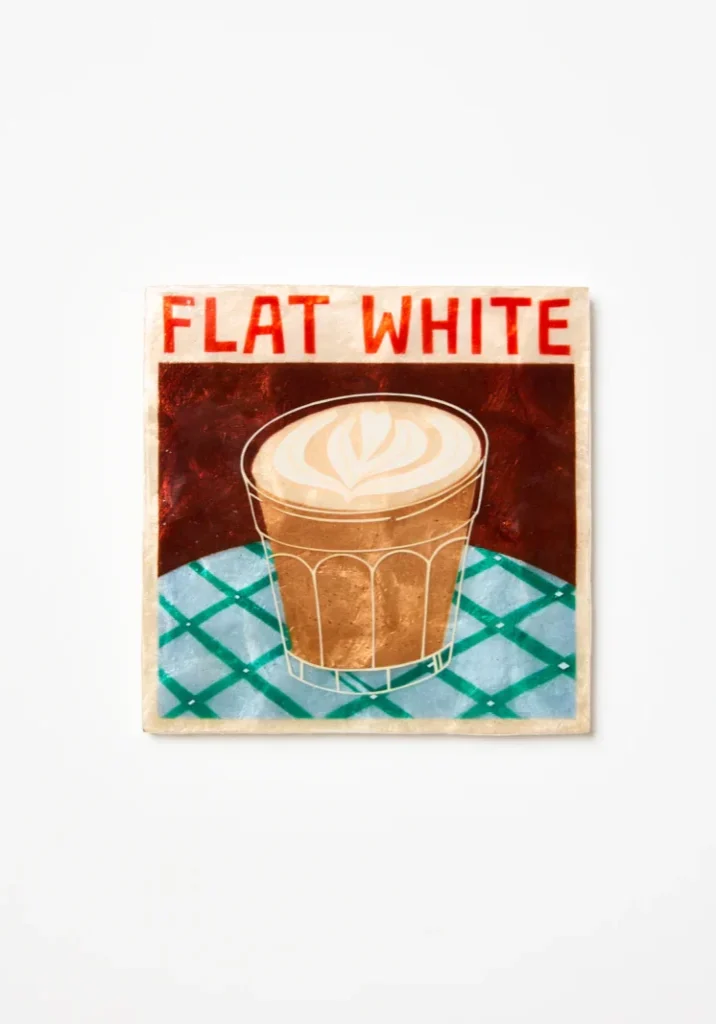 Barista Wall Art Flat White 2