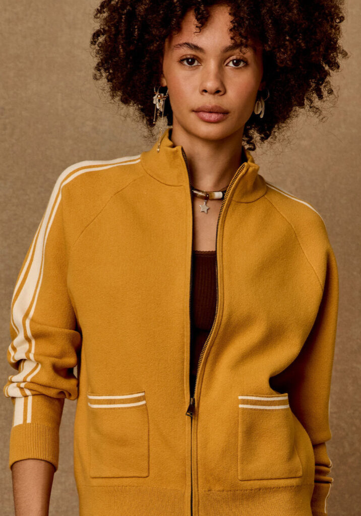 Bonito Dylan Knit Jacket Ochre 1