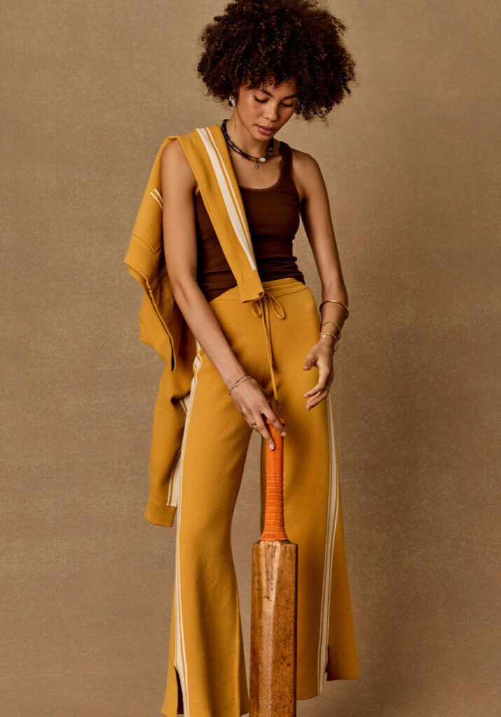 Bonito Moby Knit Pant Ochre 2