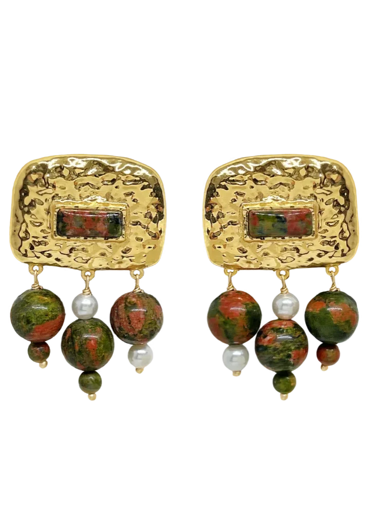 Celeste Earrings Gold 1