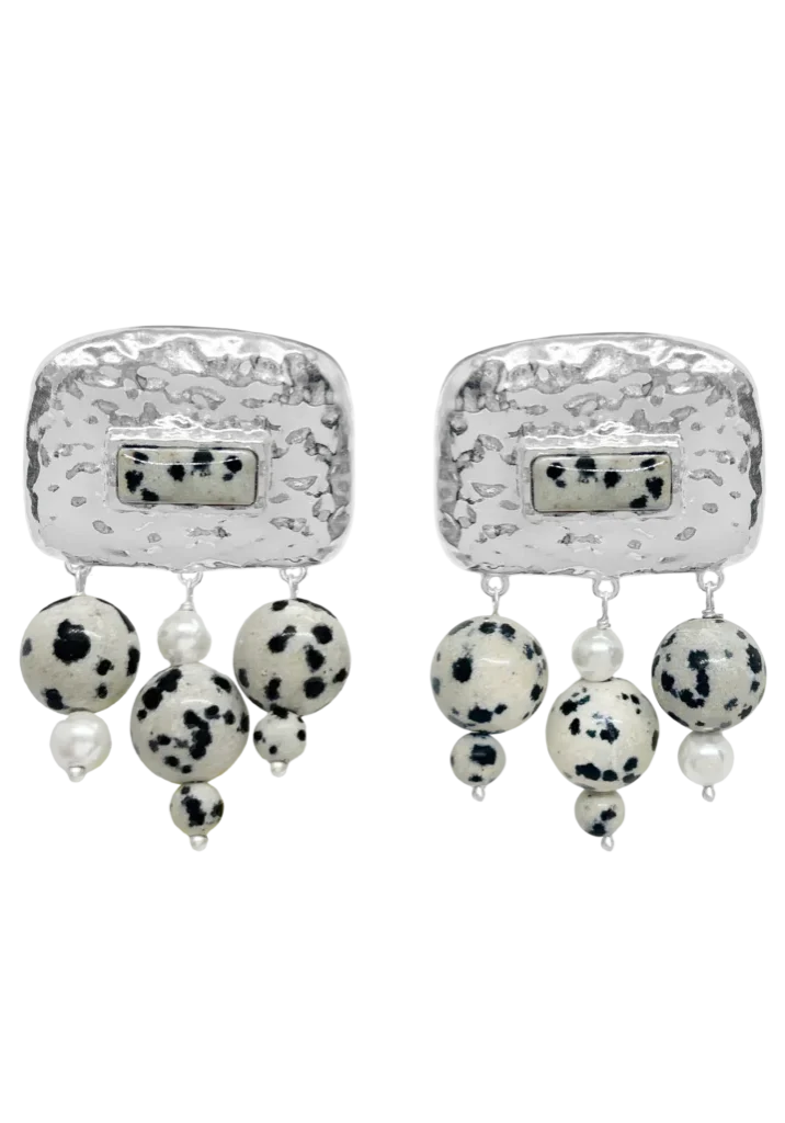 Celeste Earrings Silver 1