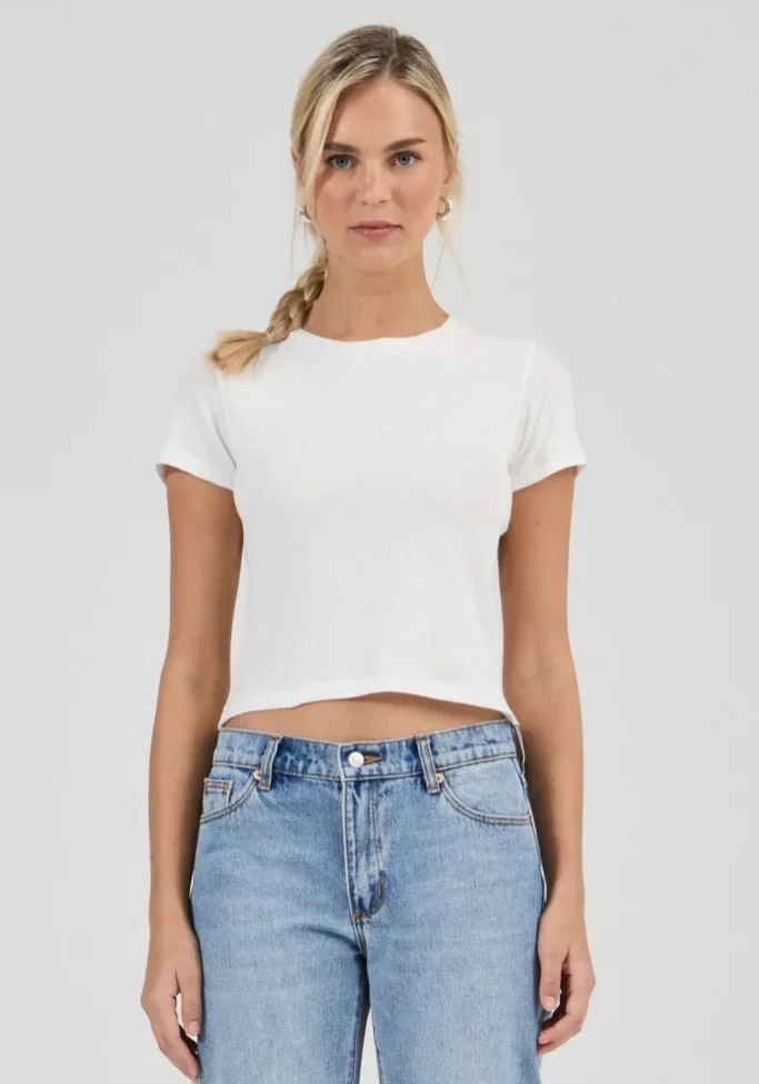 Classic Tee Vintage White 1