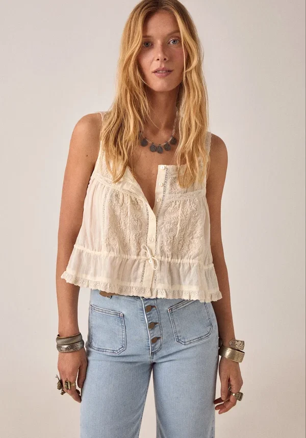 Constanza Top Vintage Lace 4