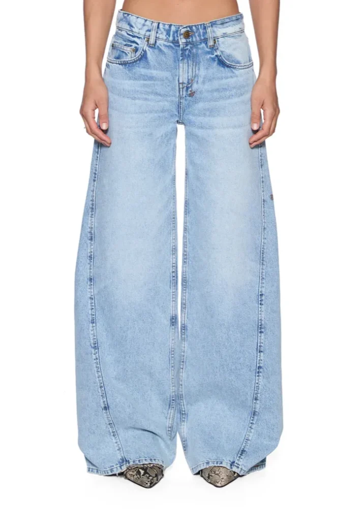 Dropout Jean Flight Blue 1
