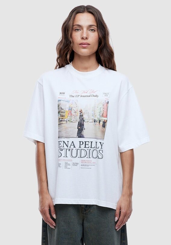 EP Journal Tee Vintage White 1