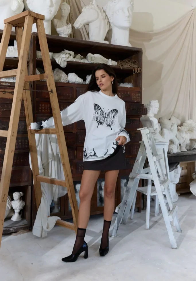 Eden LS Tee Lily White 1