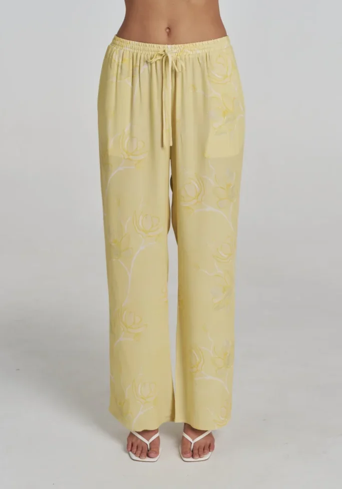 Elastic Waist Pant Magnolia 1