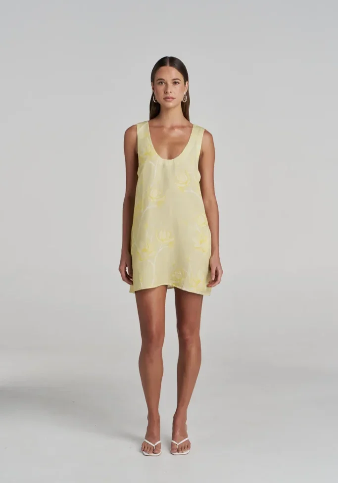 Flora Mini Dress Magnolia 1