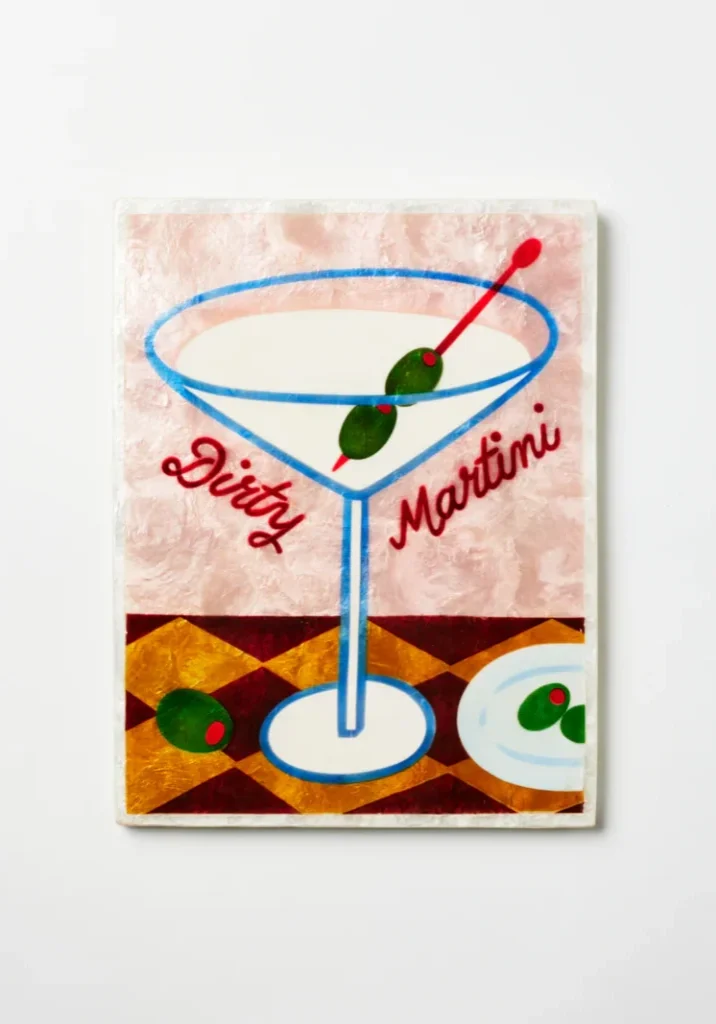Happy Hour Wall Art Dirty Martini 2