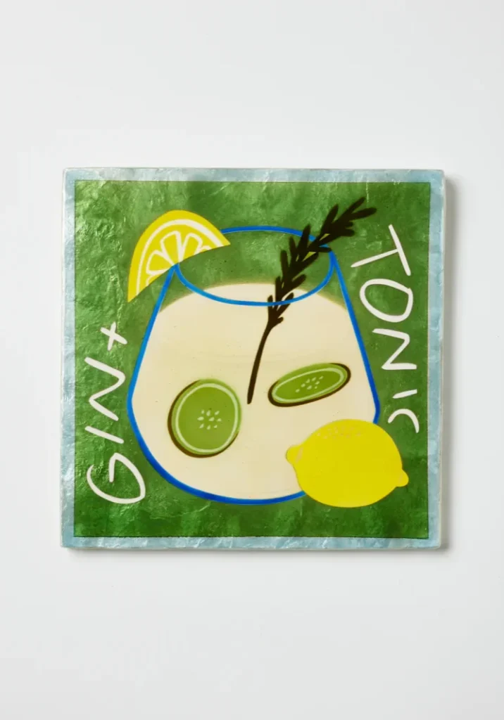 Happy Hour Wall Art Gin and Tonic 1