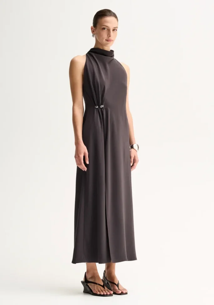 Harper Maxi Dress Slate 1