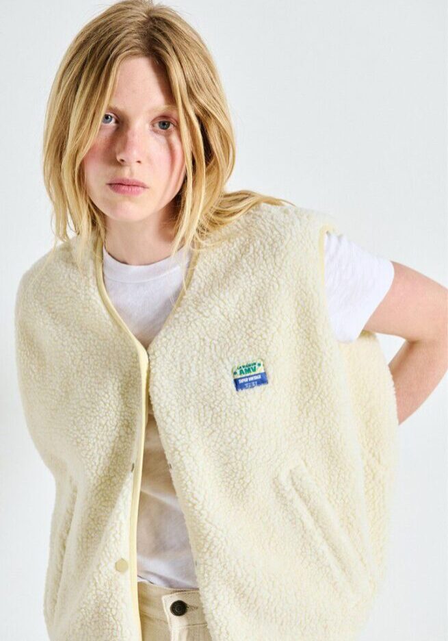Hoktown Vest Ecru 1