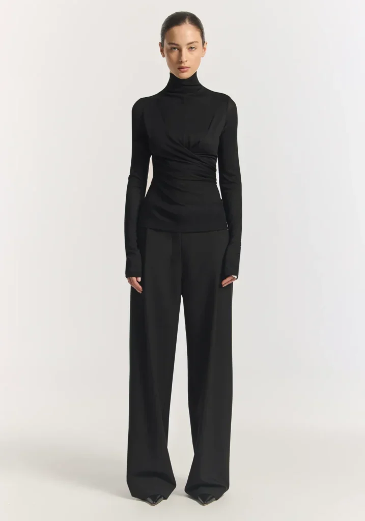 Iridescent Top Black 1