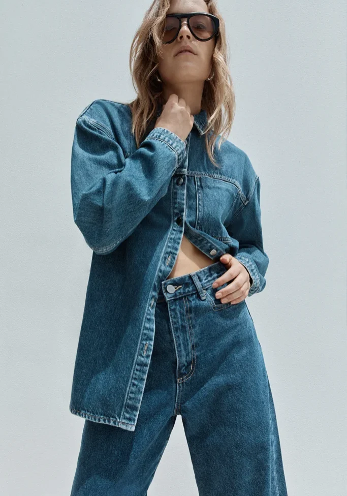 Kennedy Denim Shirt Dark Indigo 2