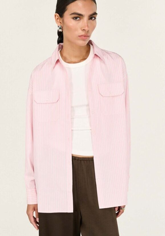 Lina Shirt Pink Stripe 1