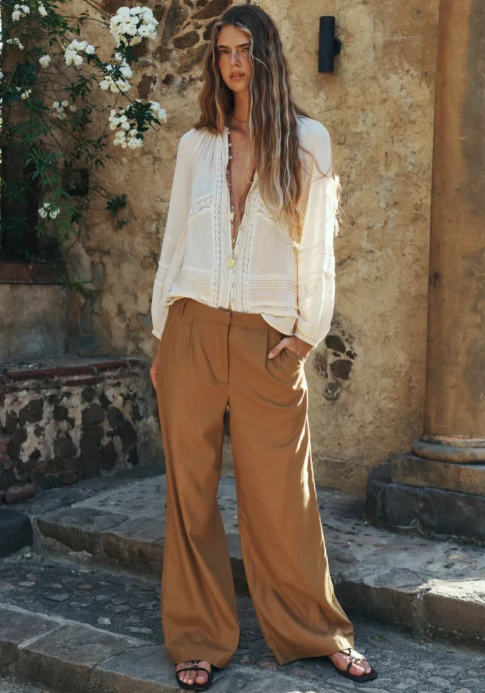 London Pleated Pant 1