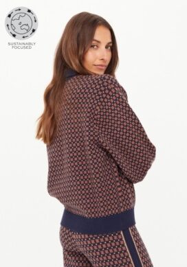 Lumiere Margot Knit Jacket Geo 1