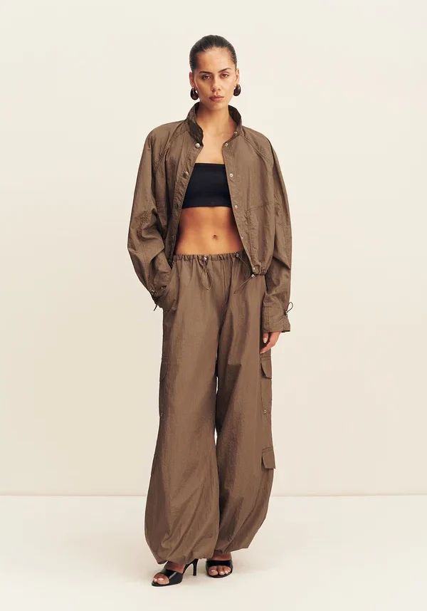 Malika Drawstring Pant Bronze 1