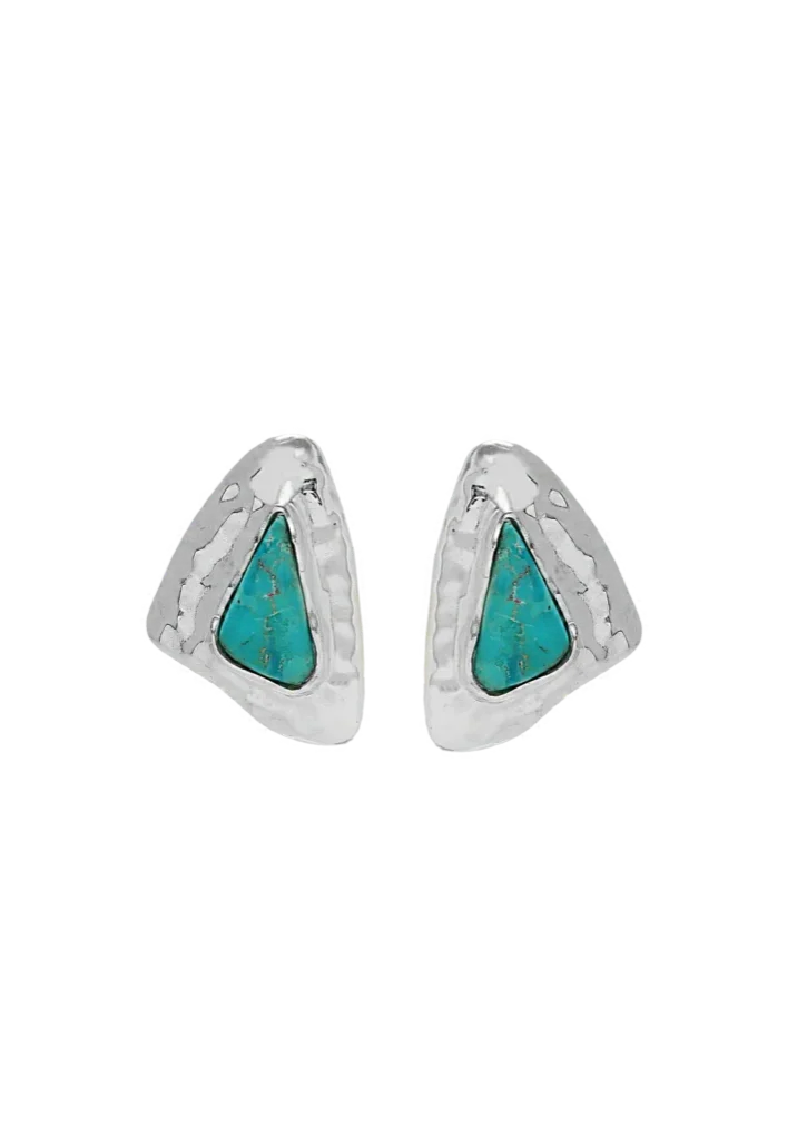 Mikeala Earrings Silver 1