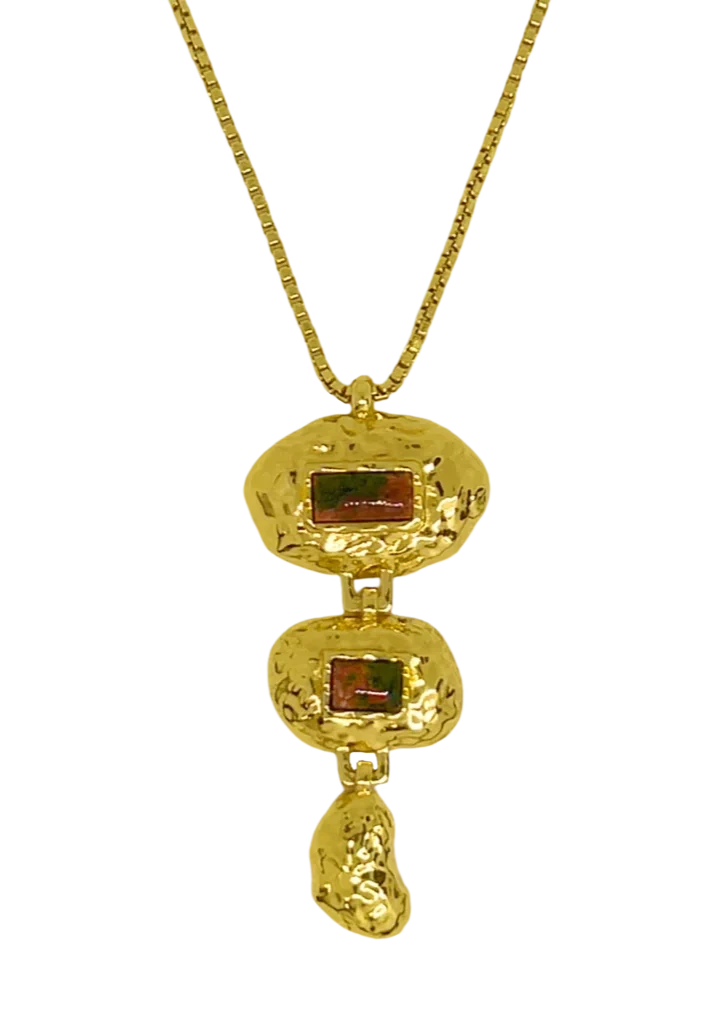 Olive Necklace Gold 1