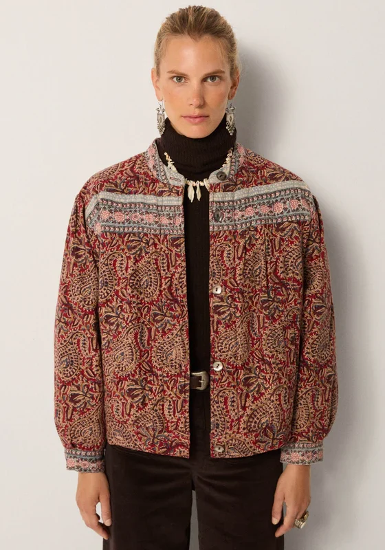 Olivia Jacket Burnt Russet 1