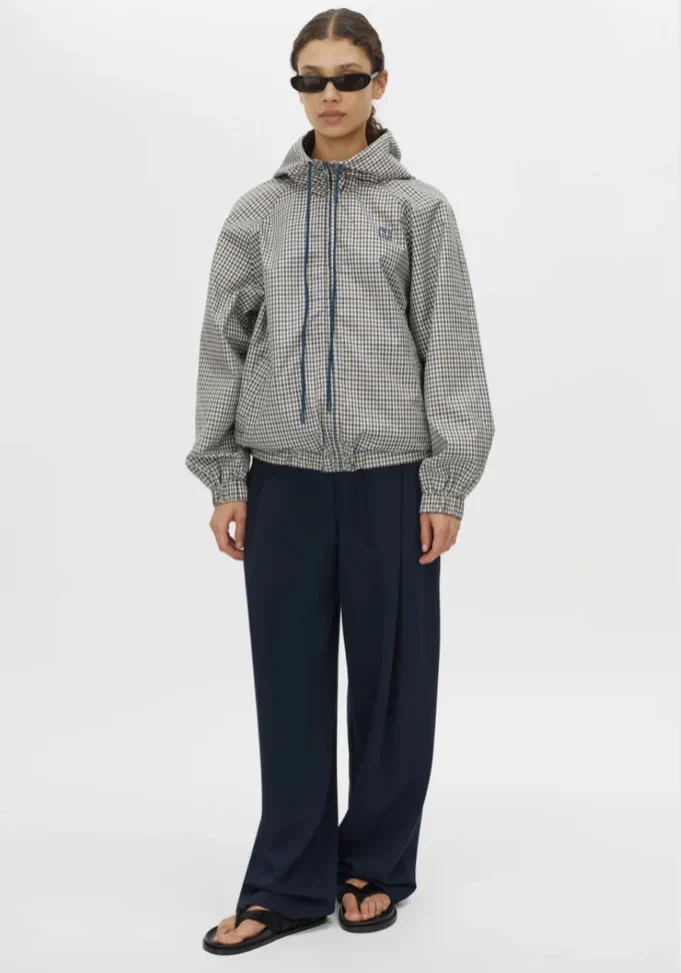 Pierce Check Anorak Birch Check 1
