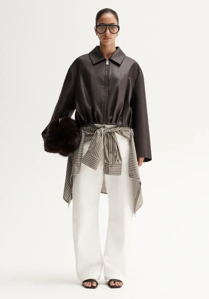 Rae Jacket Aubergine 1